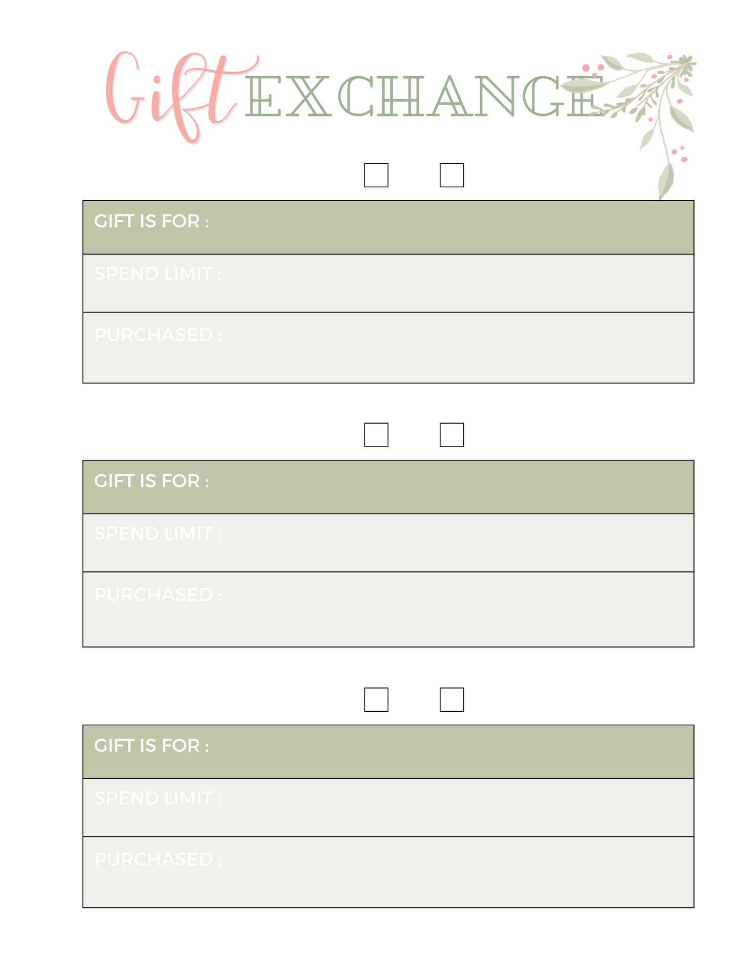 Beautiful Printable Christmas Planner 2023