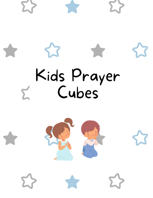 Kids Prayer Cubes