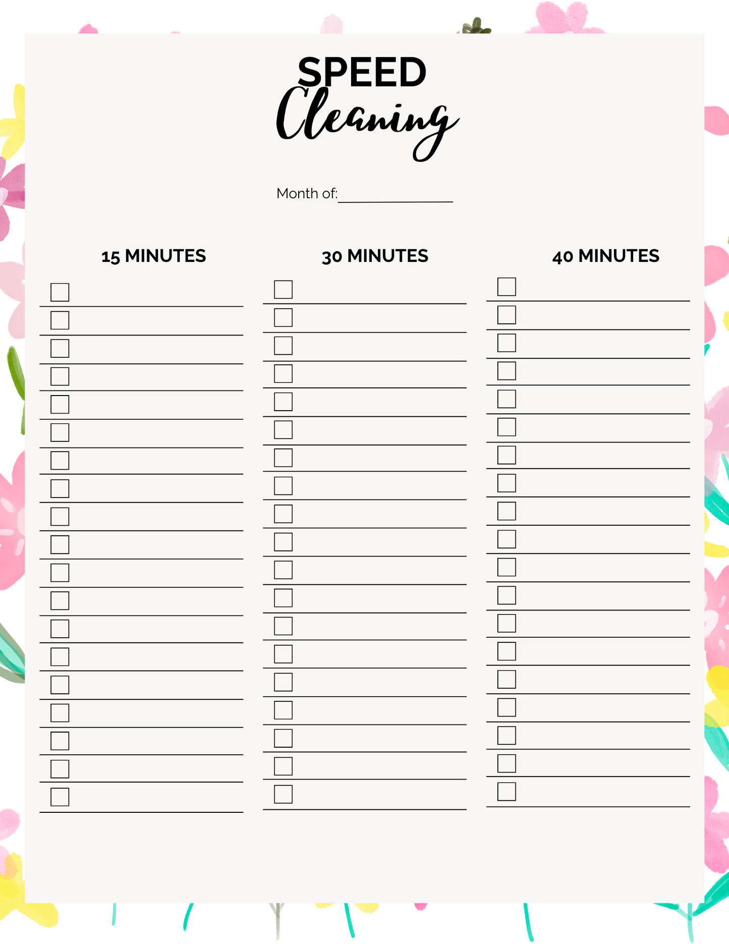 Mini Decluttering Kit