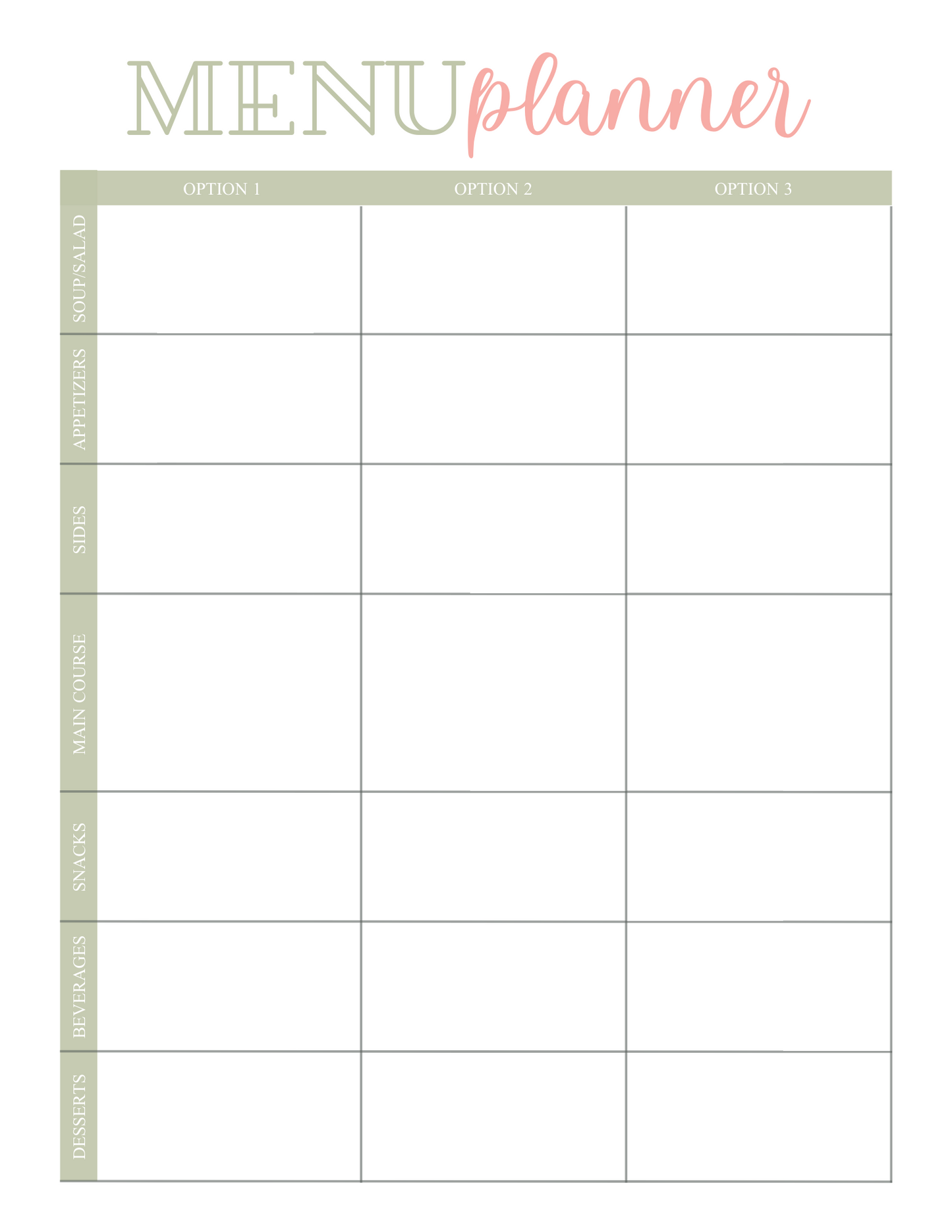 Beautiful Printable Christmas Planner 2023