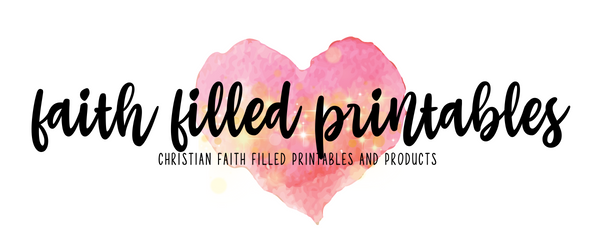 Faith Filled Printables logo