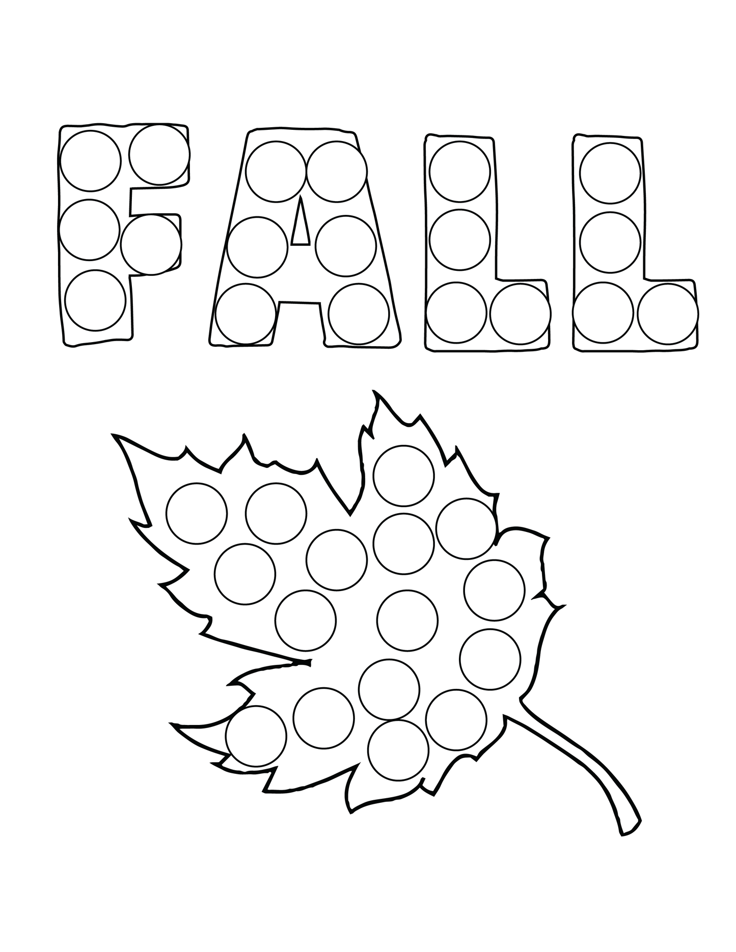 Fall / Thanksgiving Do a Dot
