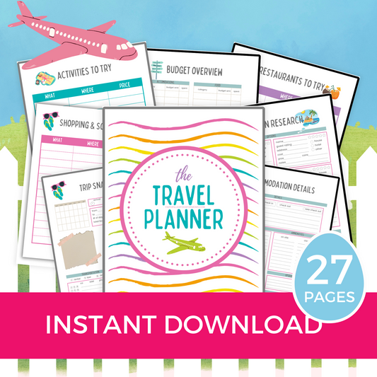 Travel Planner for the Perfect Vacay!