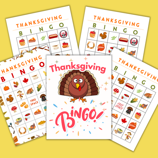 Thanksgiving Bingo Game