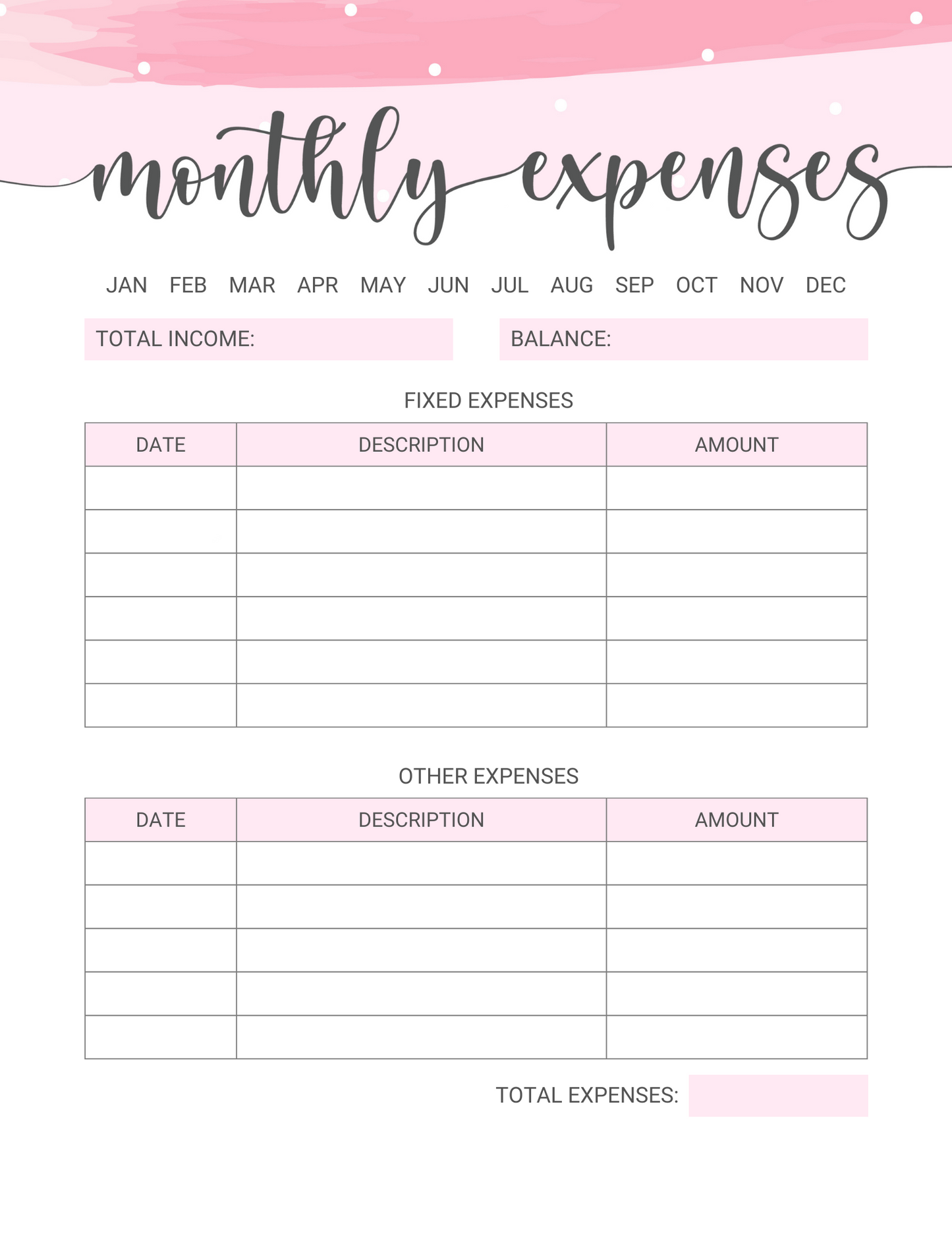 Absolute BEST Home Budget Binder