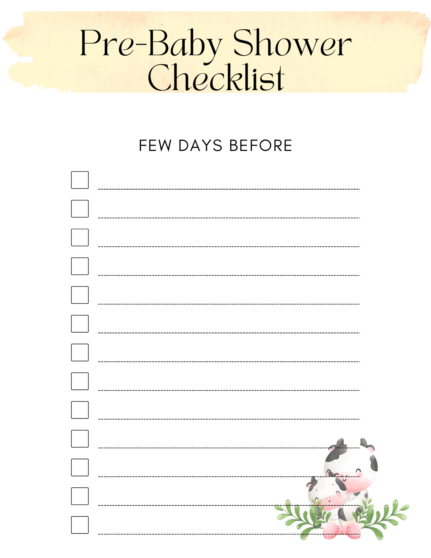Ultimate Baby Shower Planner