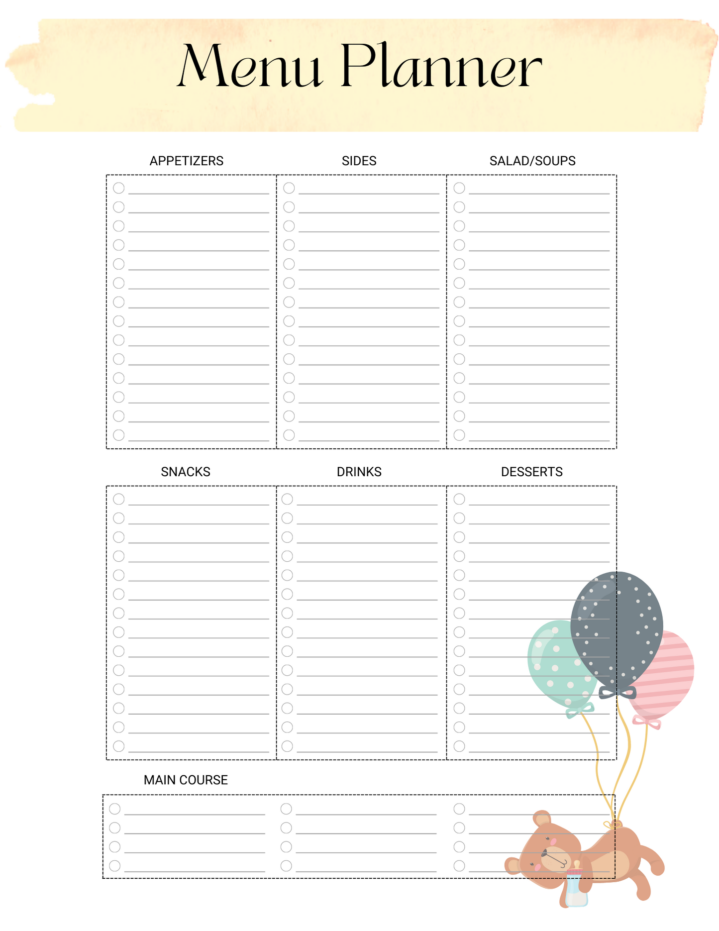 Ultimate Baby Shower Planner
