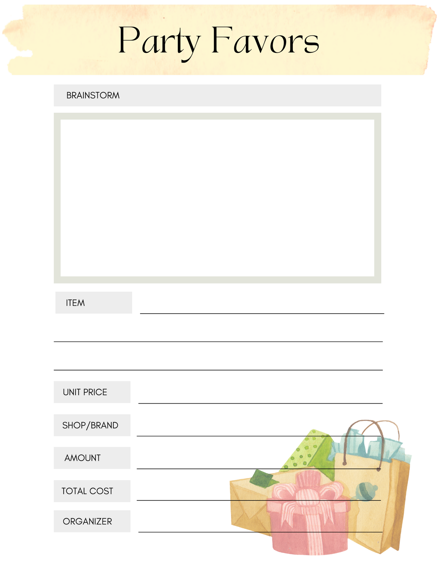 Ultimate Baby Shower Planner