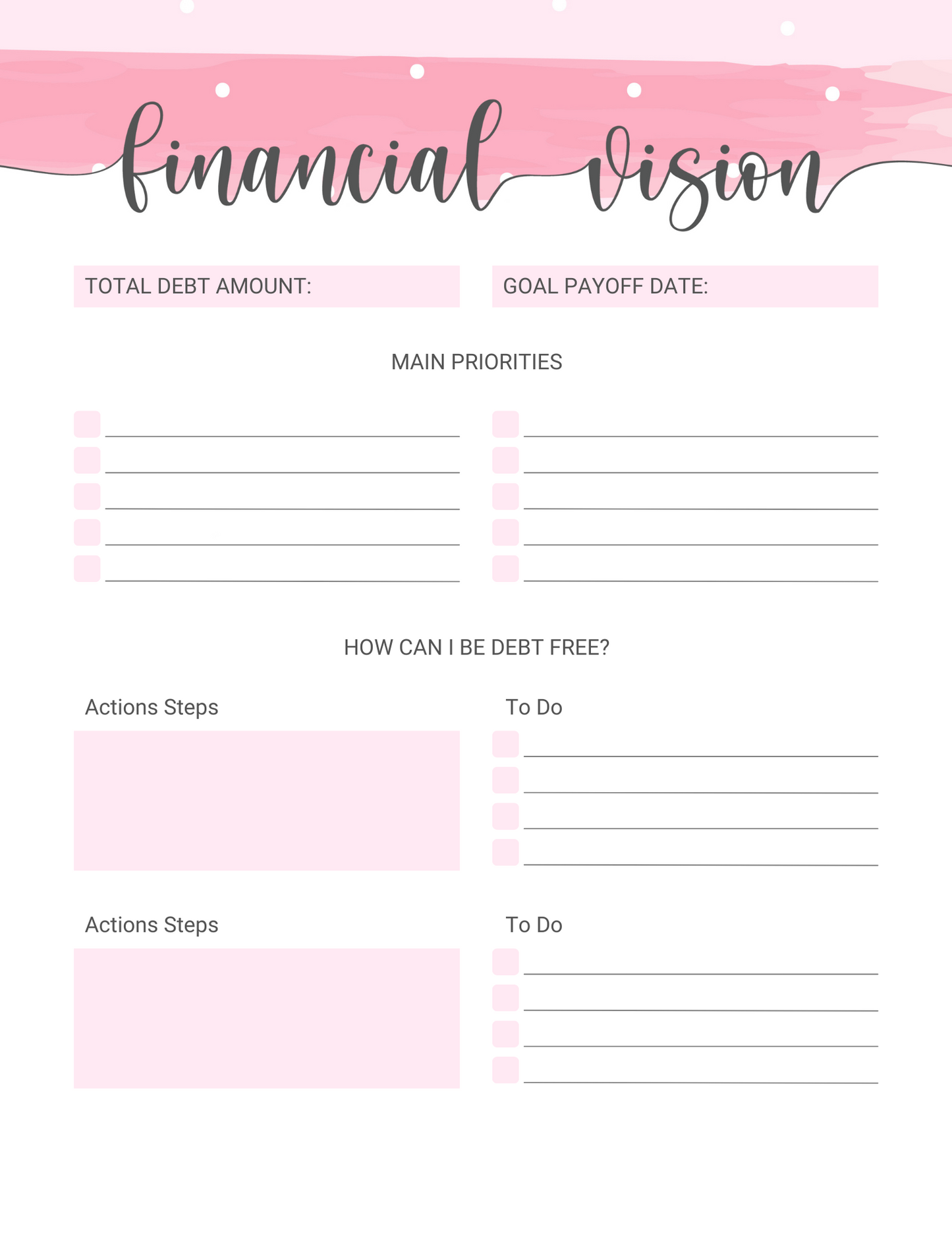 Absolute BEST Home Budget Binder Faith Filled Printables