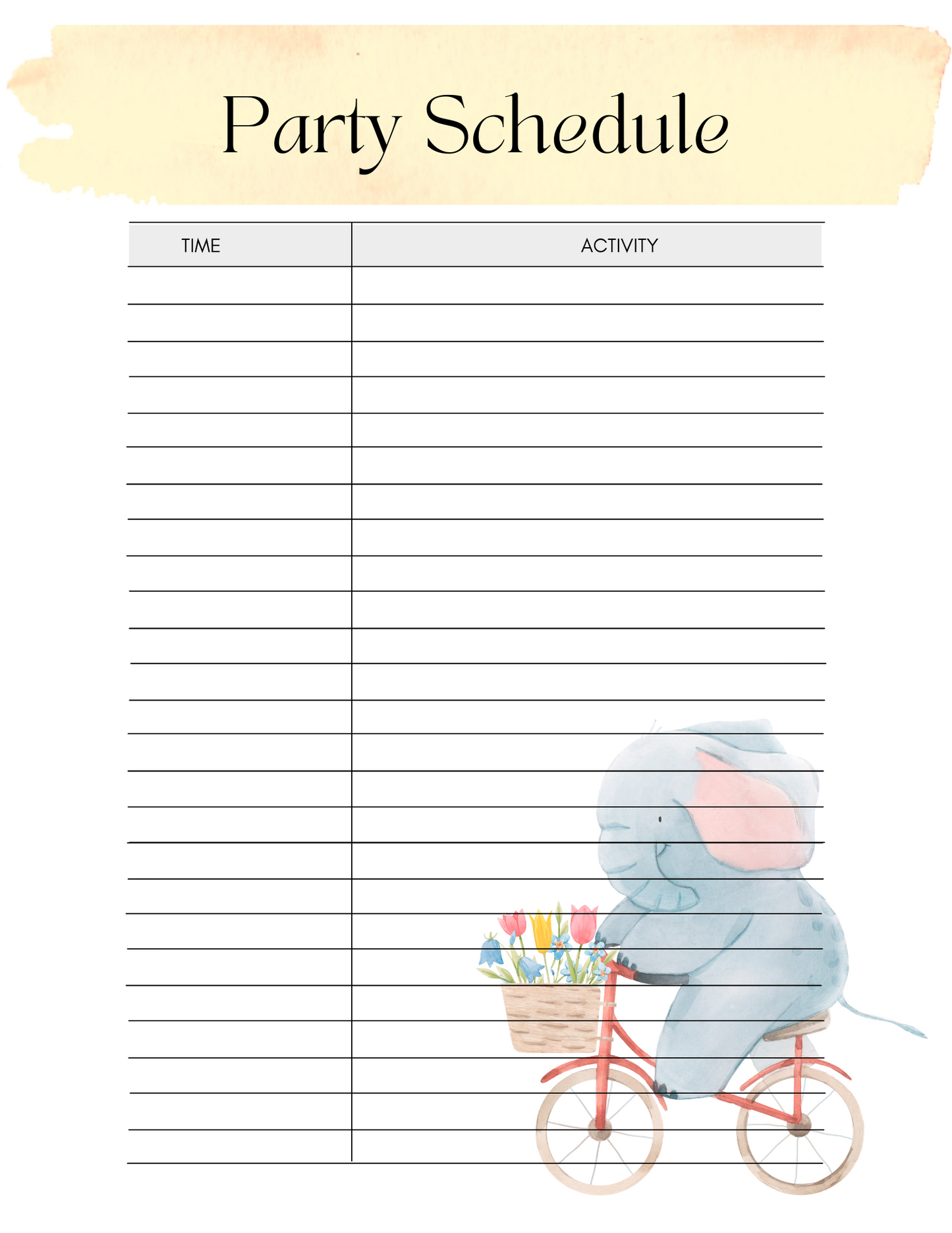 Ultimate Baby Shower Planner
