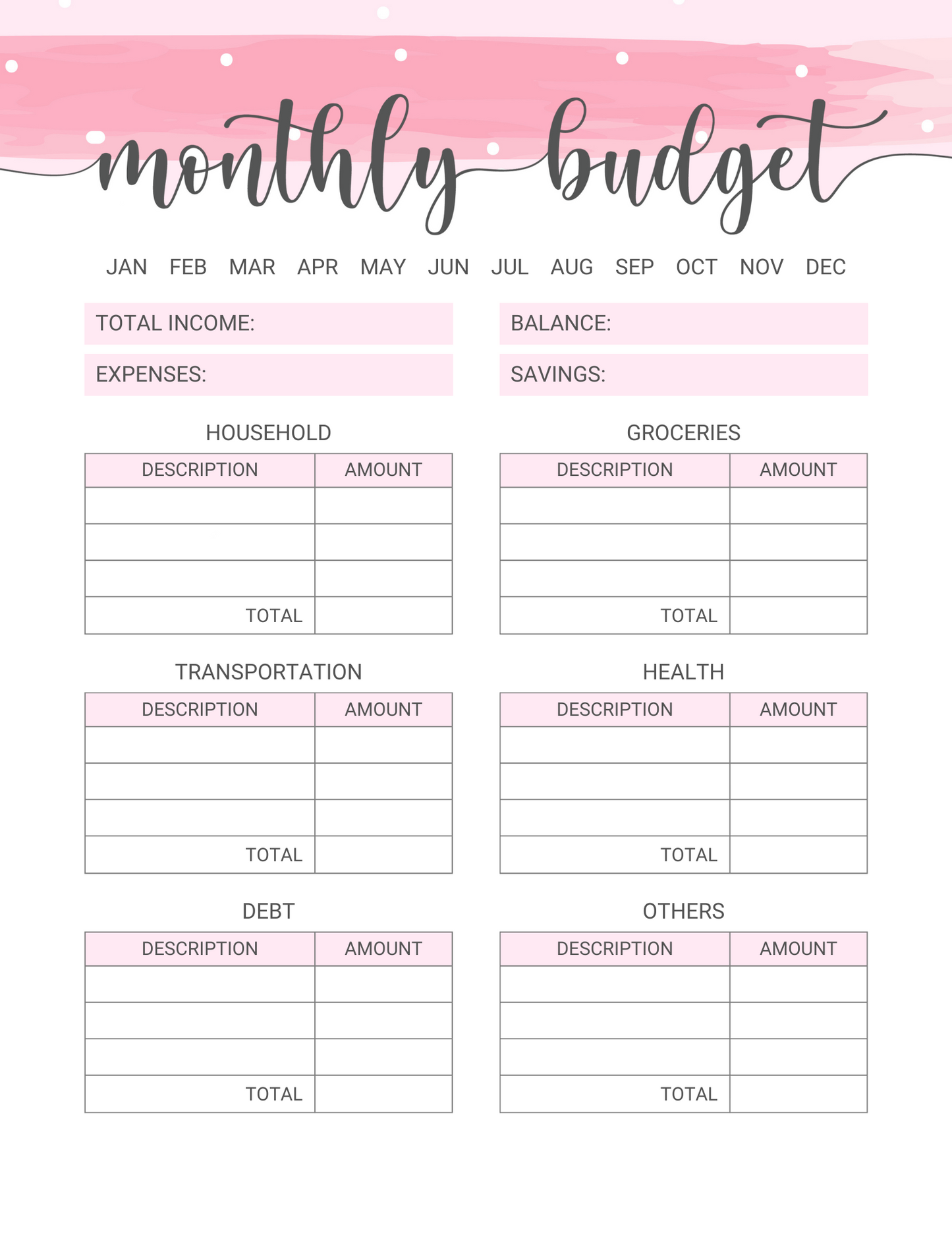 Absolute BEST Home Budget Binder