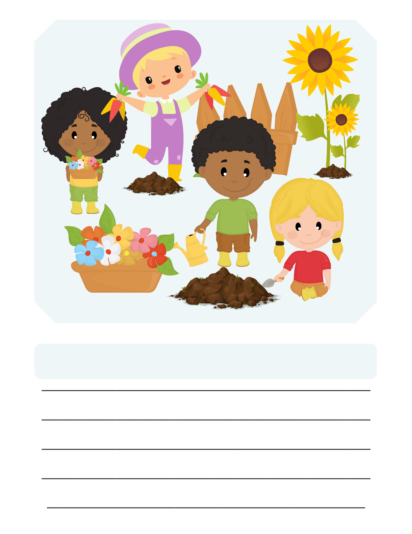 Spring and Summer Picture Story Prompts for Kids