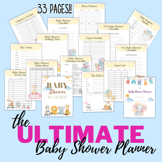 Ultimate Baby Shower Planner