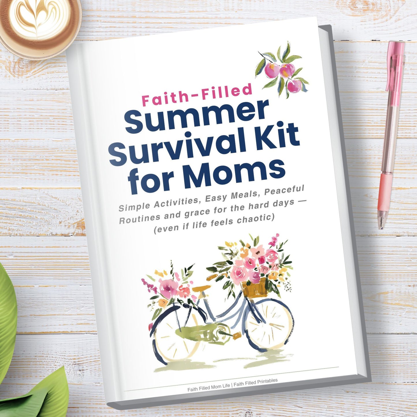 Faith-Filled Summer Survival Kit for Moms | Printable Summer Planner & Encouragement Bundle Faith Filled Printables
