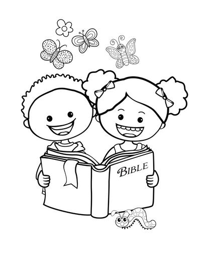 Copywork Bible Verses and Coloring Pages