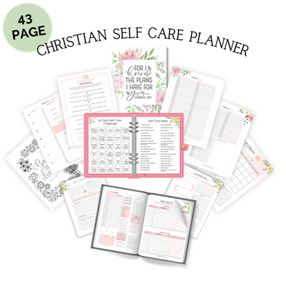 Christian Self Care Planner for Women