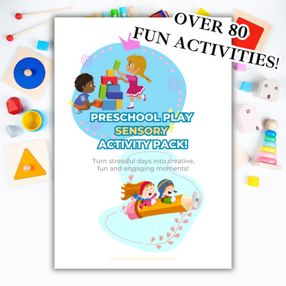 Preschool Play Sensory Activity Pack