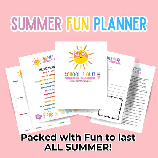 Cute Summer Fun Planner