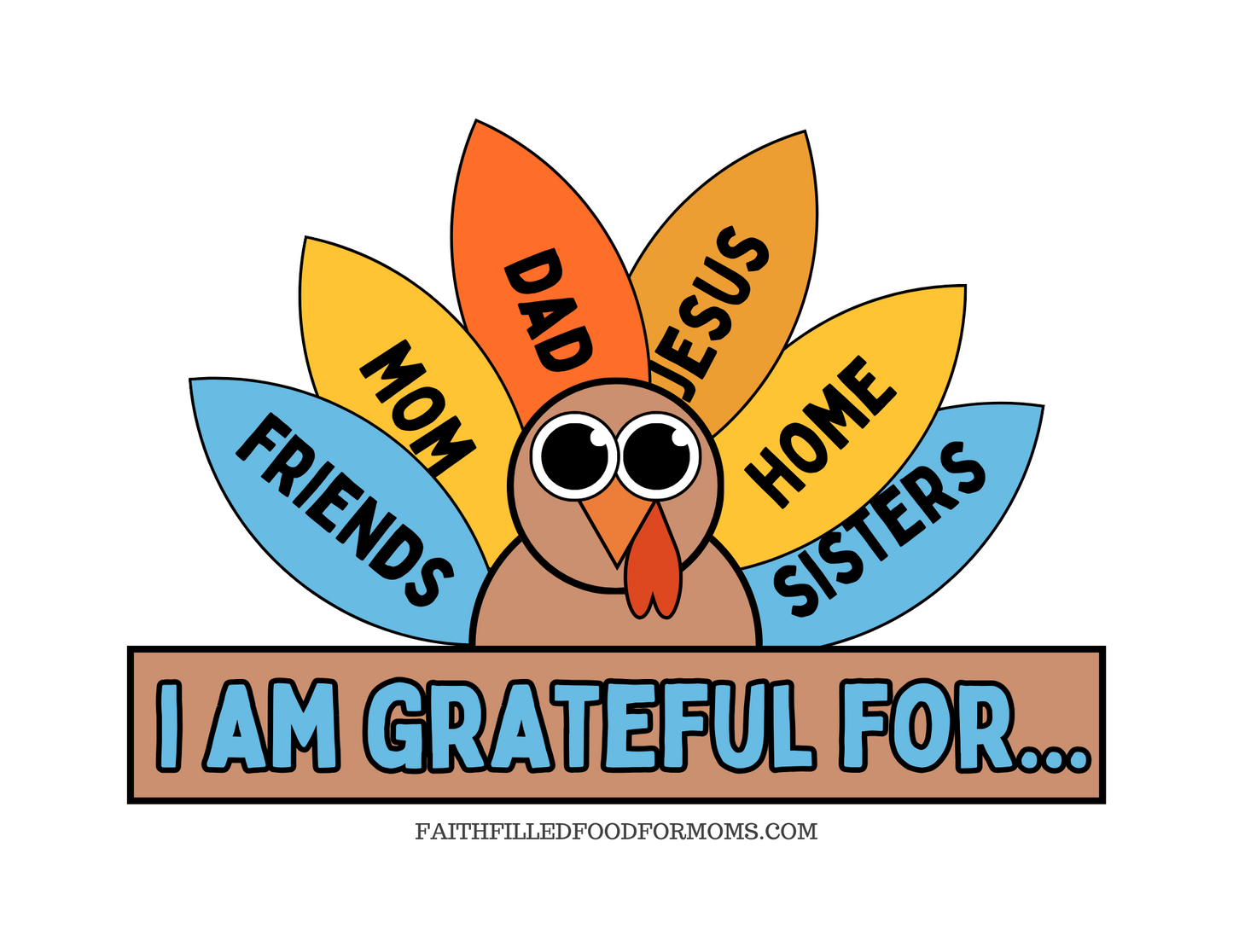 I am grateful for... Turkey Hat Craft