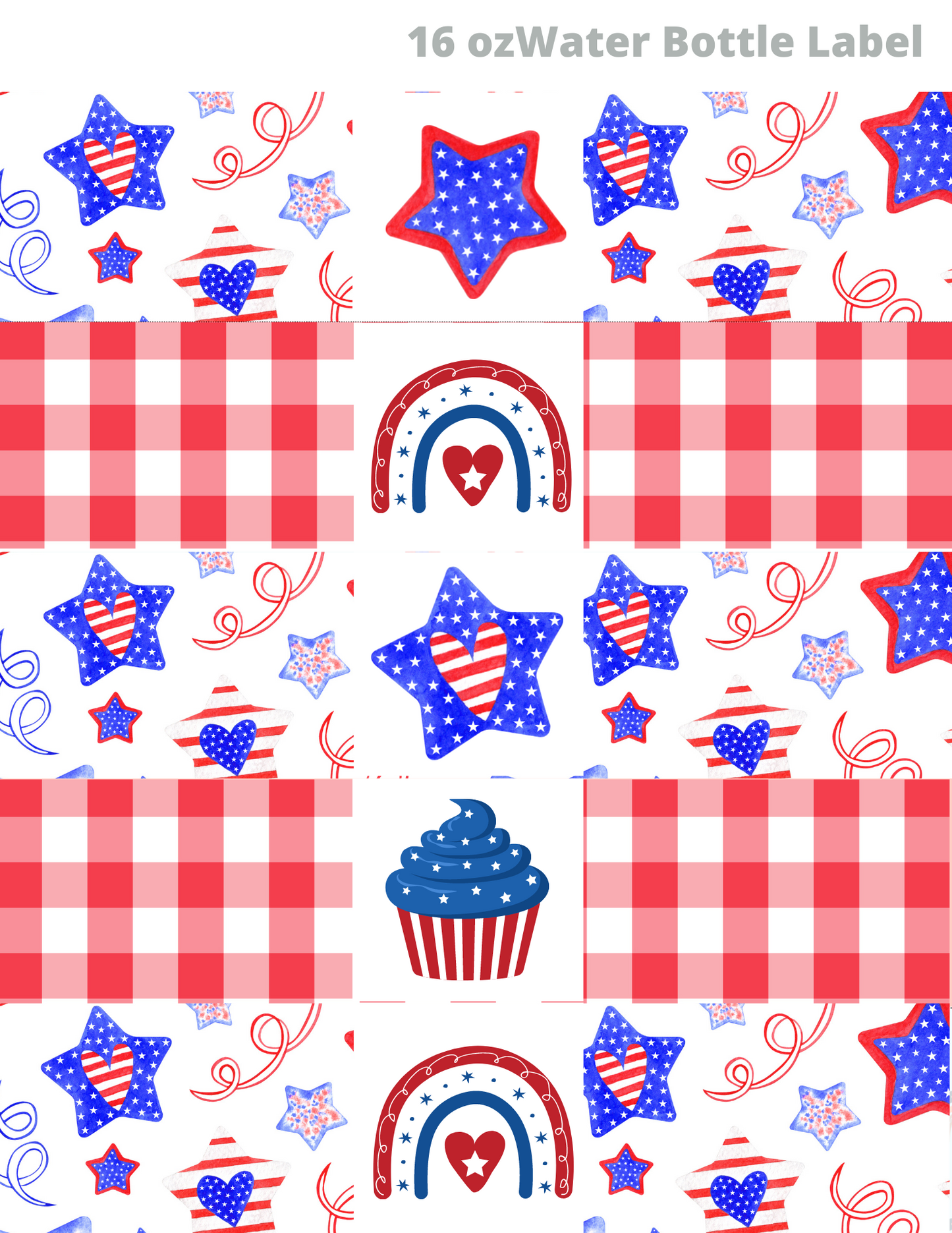 4th of July Decor Printable Party Pack