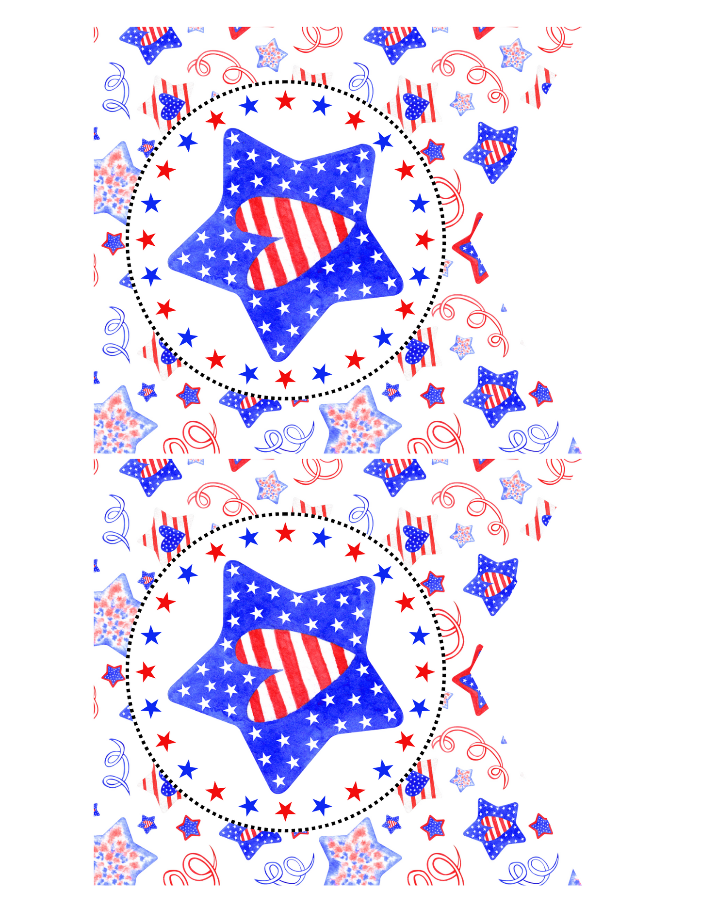 4th of July Decor Printable Party Pack