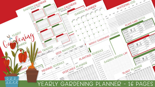 Ultimate Printable Garden Planner Faith Filled Printables