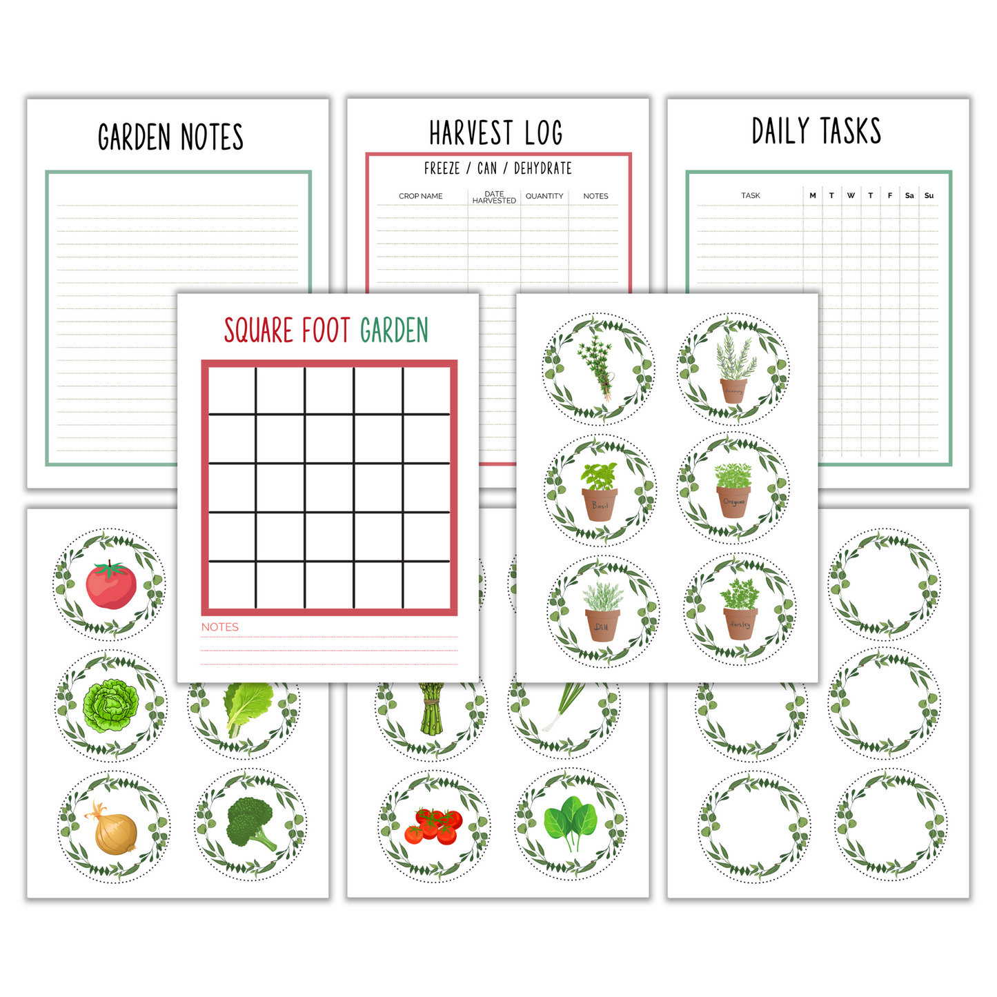 Ultimate Printable Garden Planner