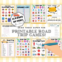 Super Fun Road Trip Printables – Faith Filled Printables